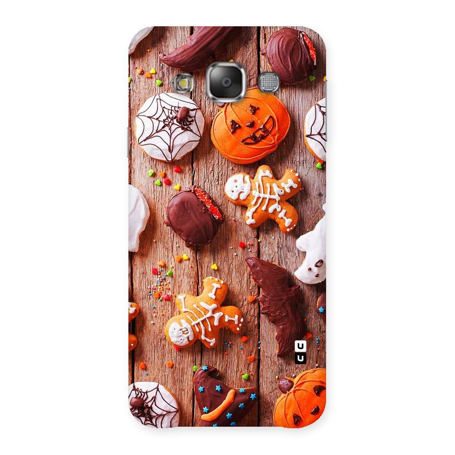 Halloween Chocolates Back Case for Galaxy E7