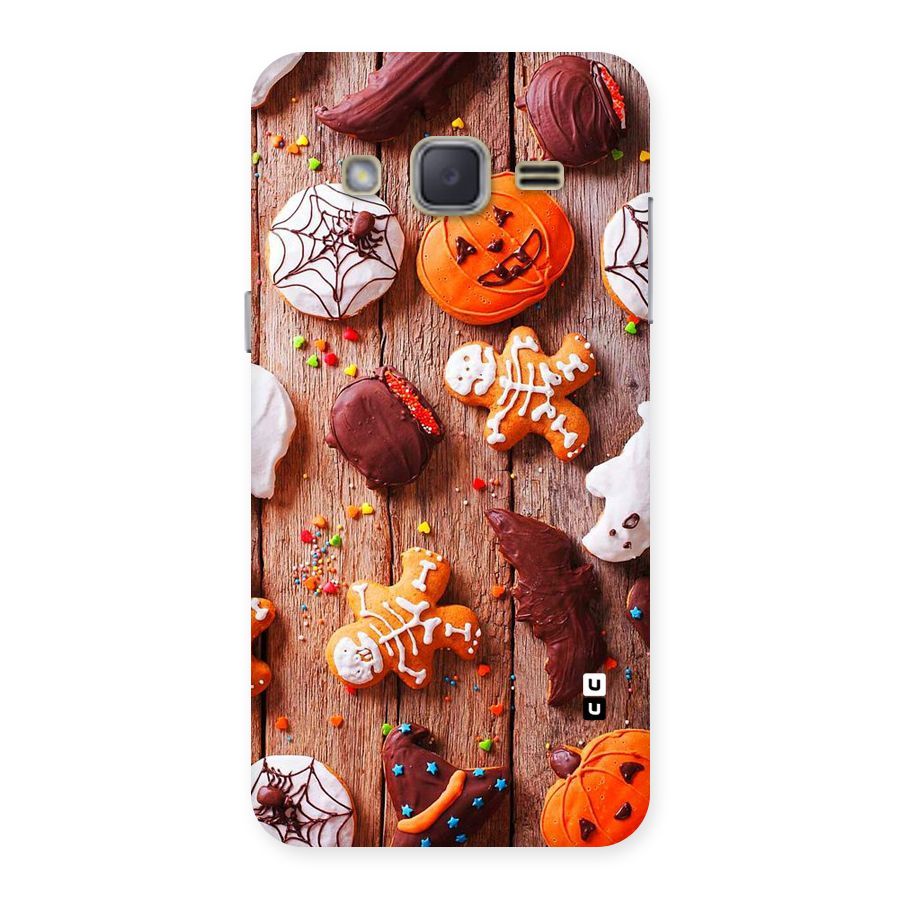 Halloween Chocolates Back Case for Galaxy J2