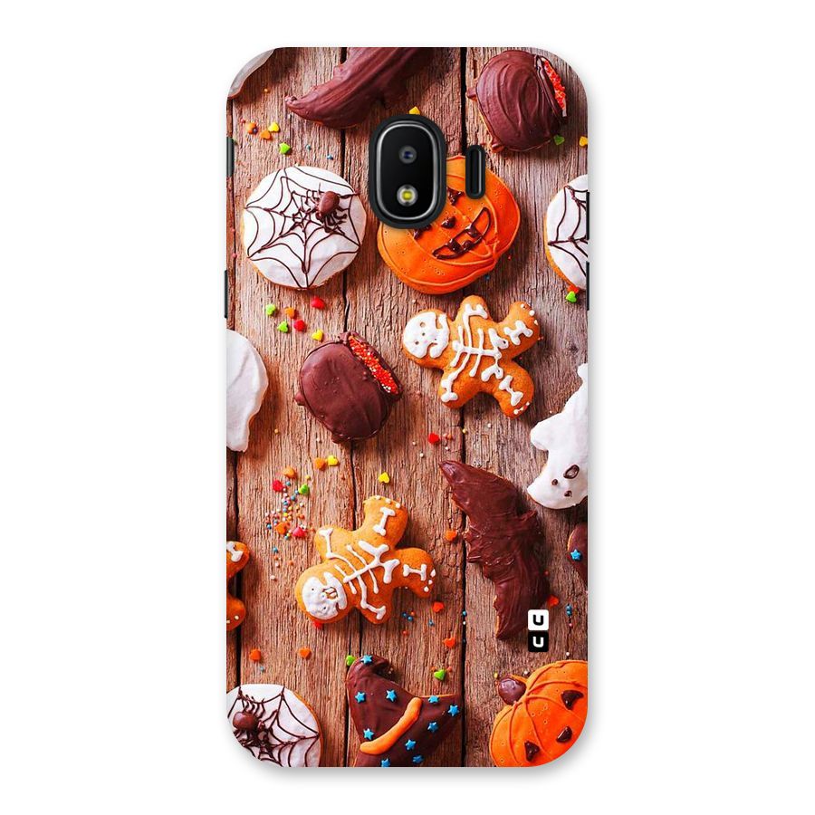 Halloween Chocolates Back Case for Galaxy J2 Pro 2018