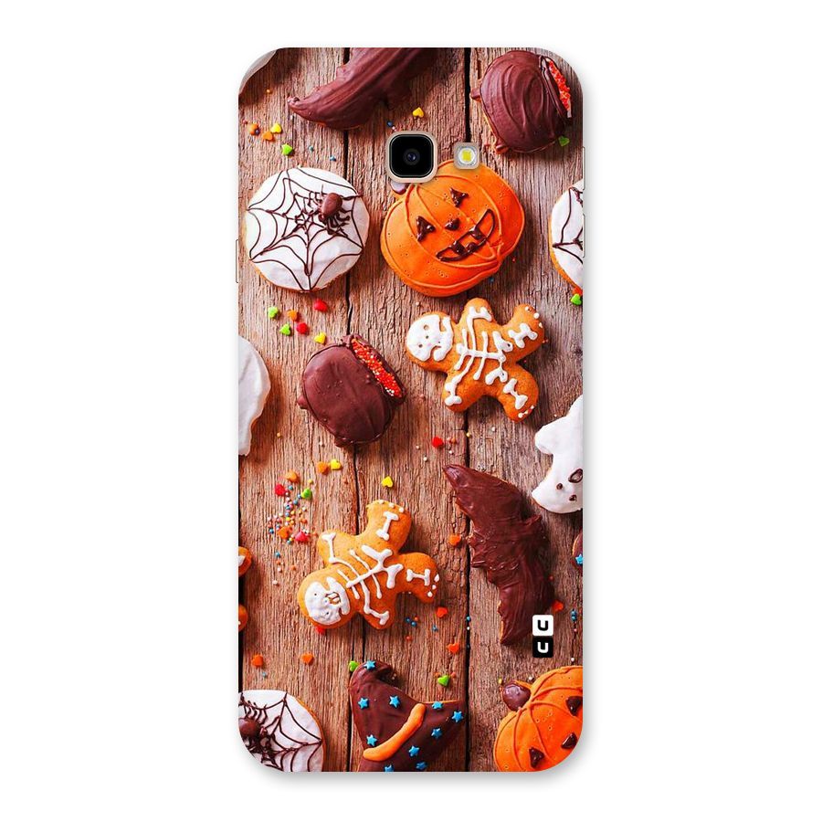 Halloween Chocolates Back Case for Galaxy J4 Plus
