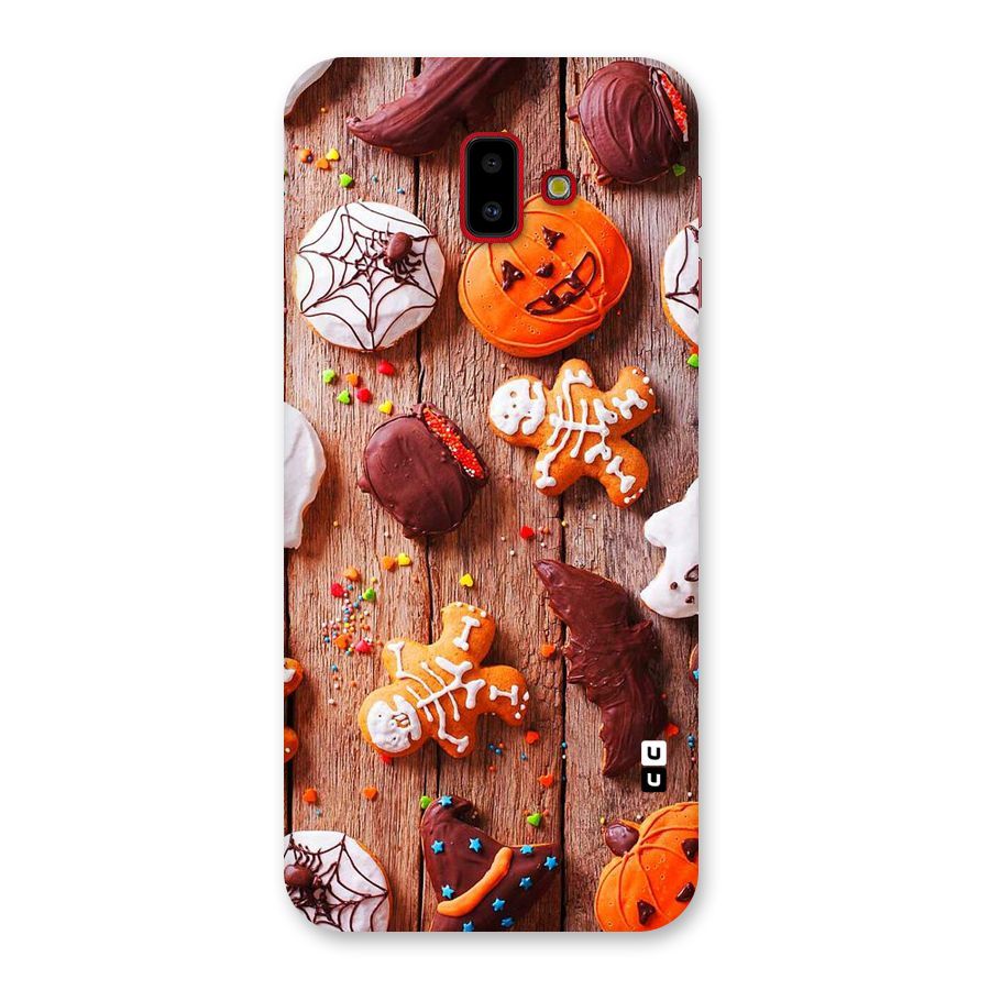 Halloween Chocolates Back Case for Galaxy J6 Plus