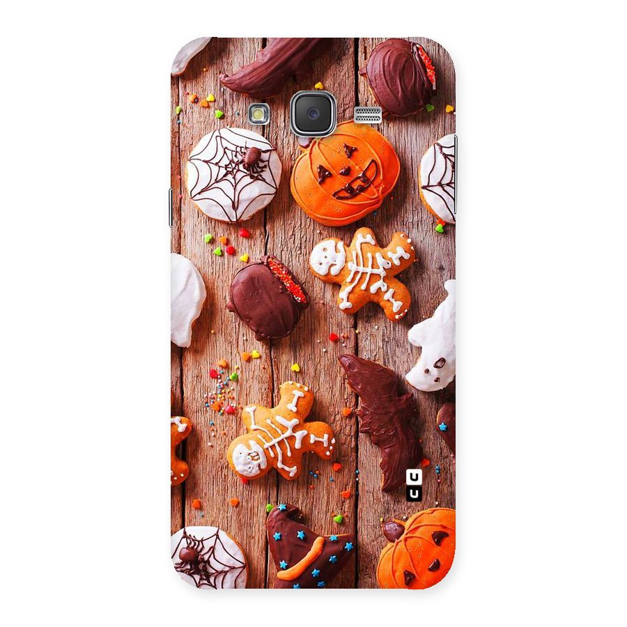 Halloween Chocolates Back Case for Galaxy J7