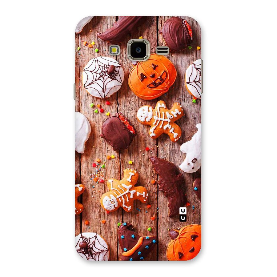 Halloween Chocolates Back Case for Galaxy J7 Nxt