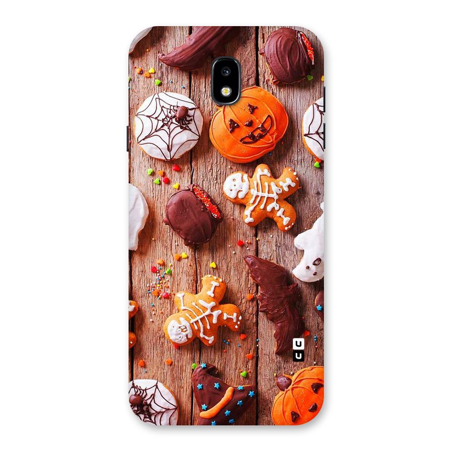 Halloween Chocolates Back Case for Galaxy J7 Pro