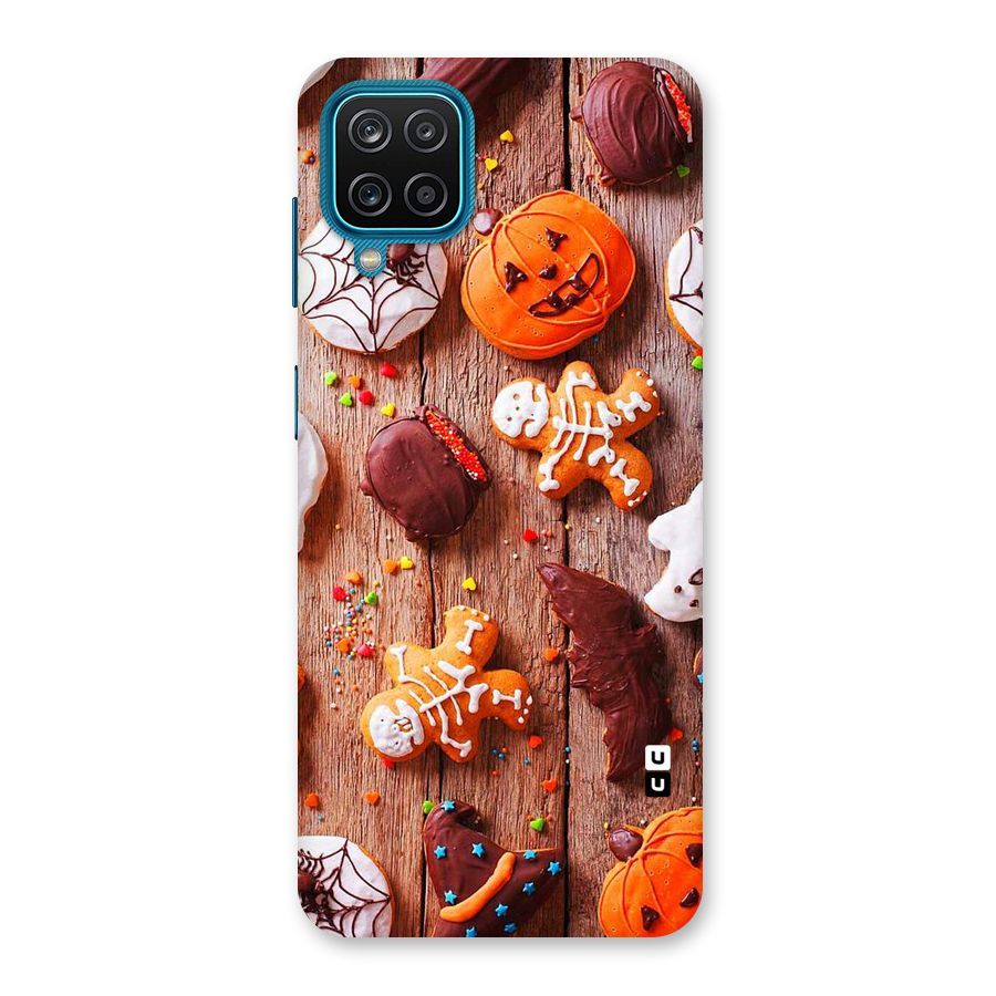 Halloween Chocolates Back Case for Galaxy M12