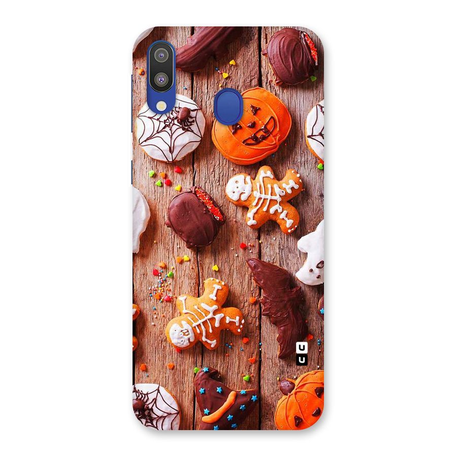 Halloween Chocolates Back Case for Galaxy M20