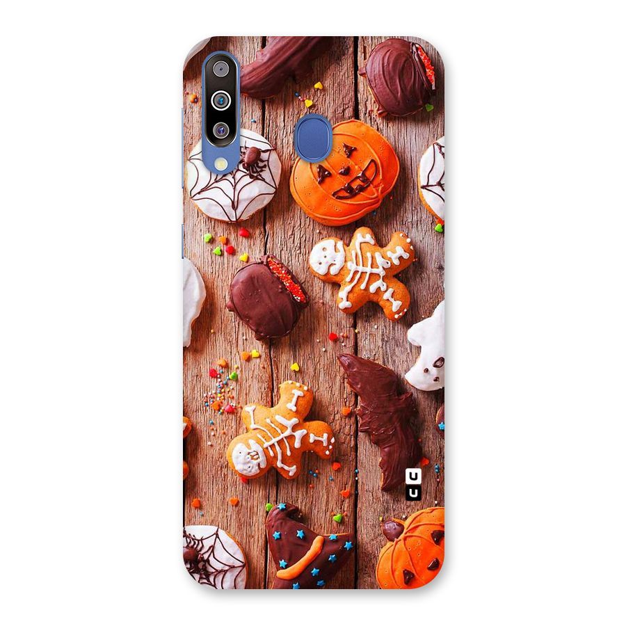 Halloween Chocolates Back Case for Galaxy M30