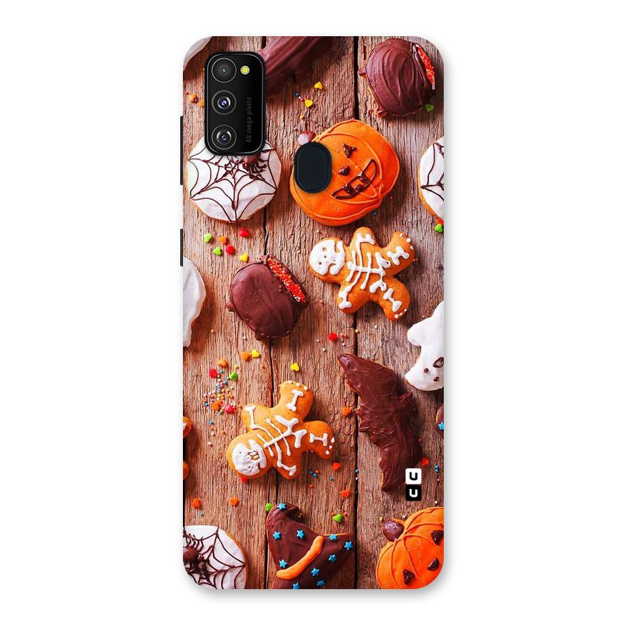 Halloween Chocolates Back Case for Galaxy M30s