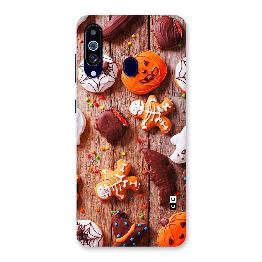 Halloween Chocolates Back Case for Galaxy M40