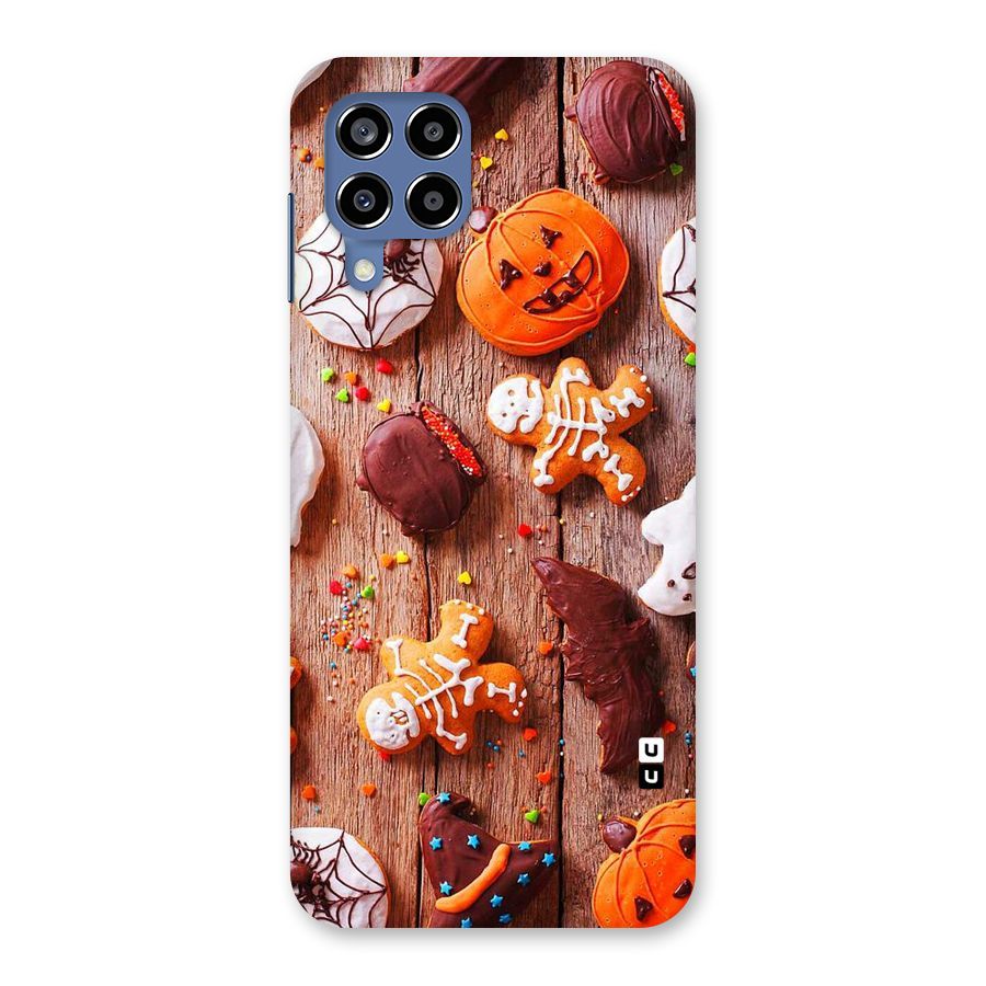 Halloween Chocolates Back Case for Galaxy M53 5G