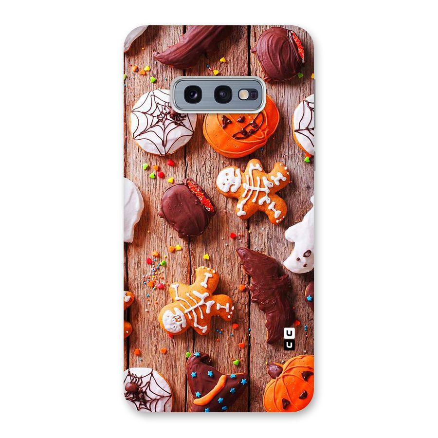 Halloween Chocolates Back Case for Galaxy S10e