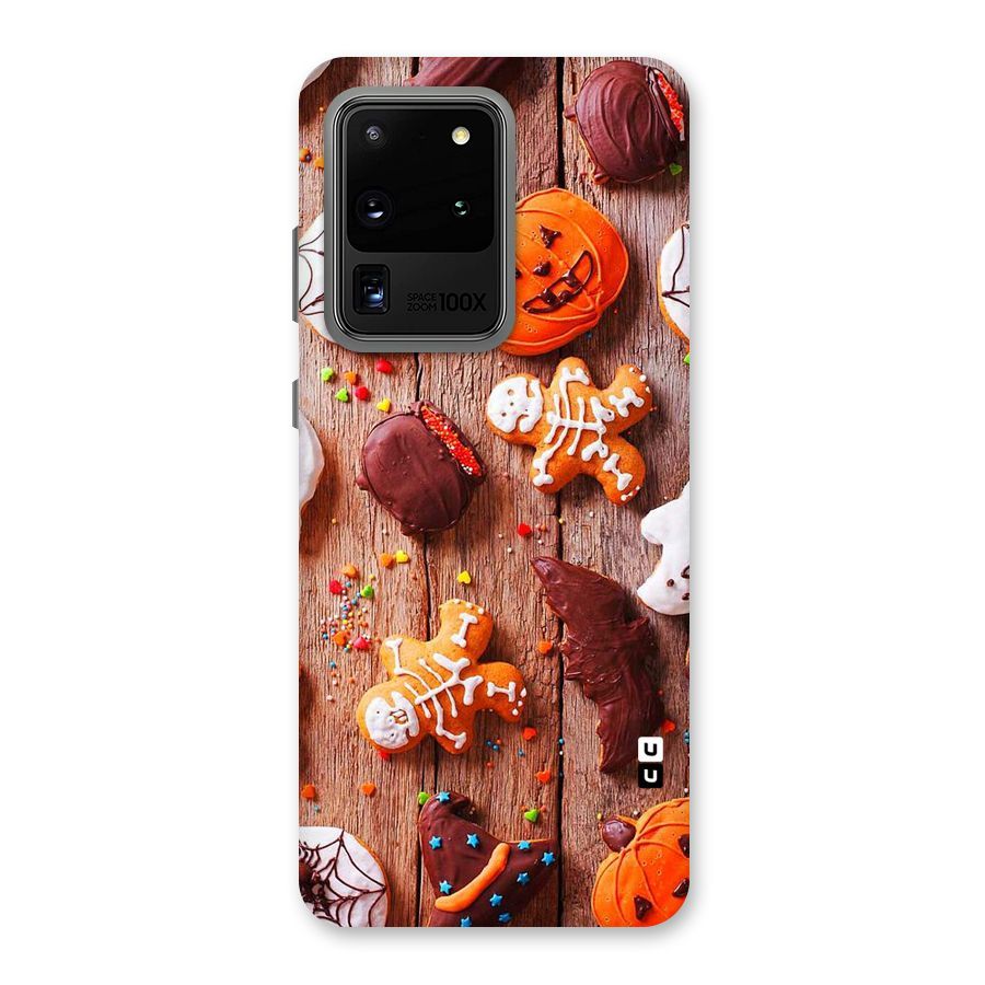 Halloween Chocolates Back Case for Galaxy S20 Ultra