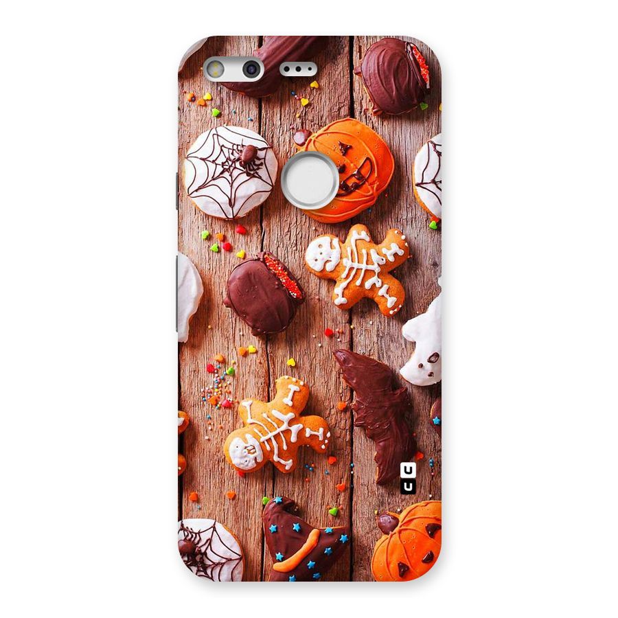 Halloween Chocolates Back Case for Google Pixel
