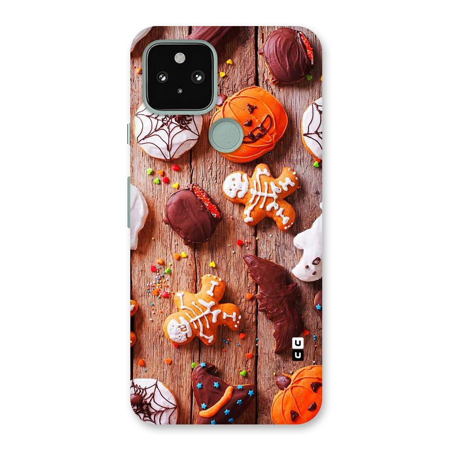 Halloween Chocolates Back Case for Google Pixel 5