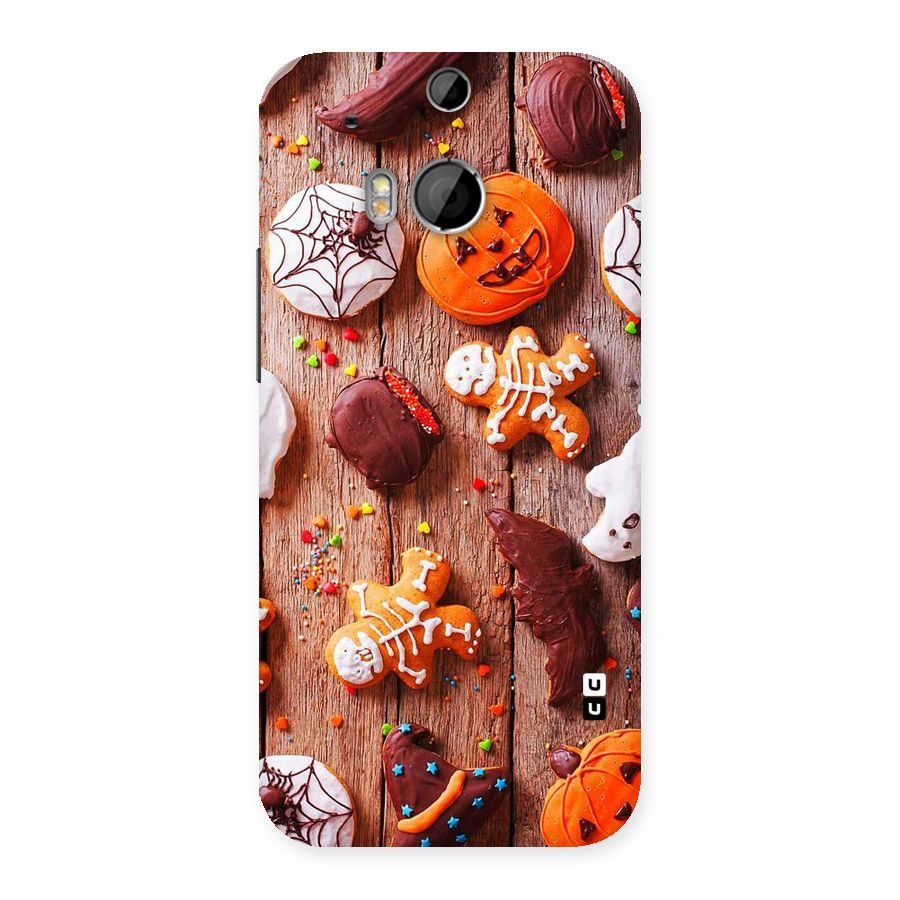 Halloween Chocolates Back Case for HTC One M8