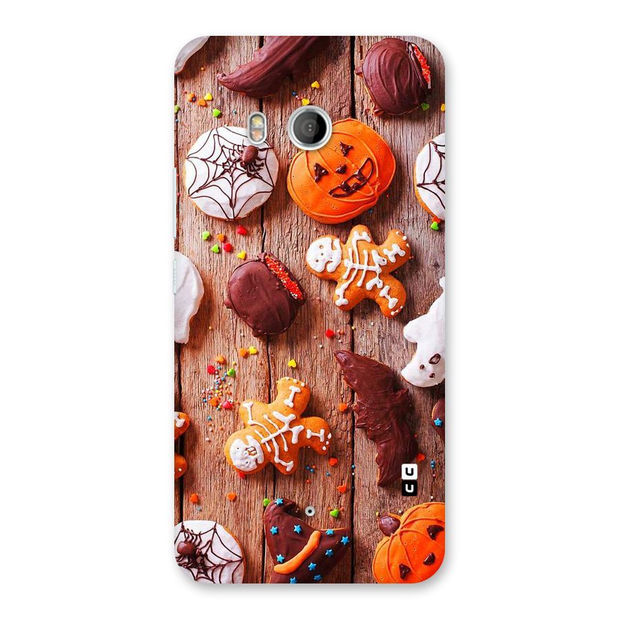 Halloween Chocolates Back Case for HTC U11