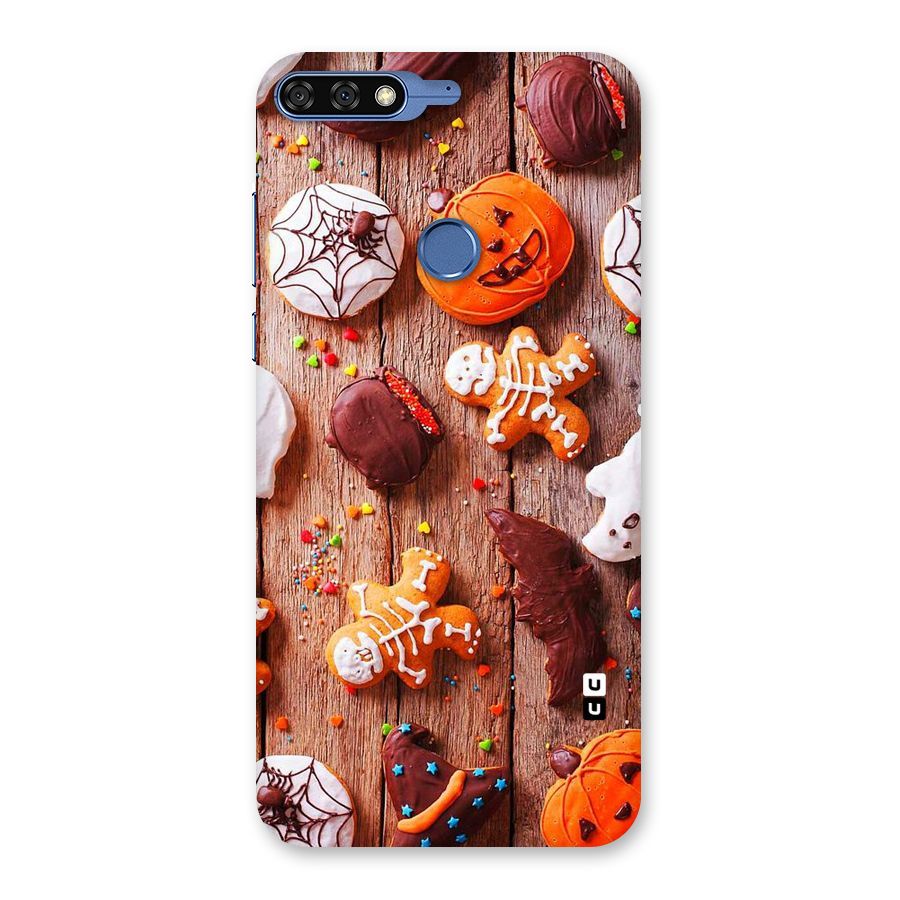Halloween Chocolates Back Case for Honor 7C