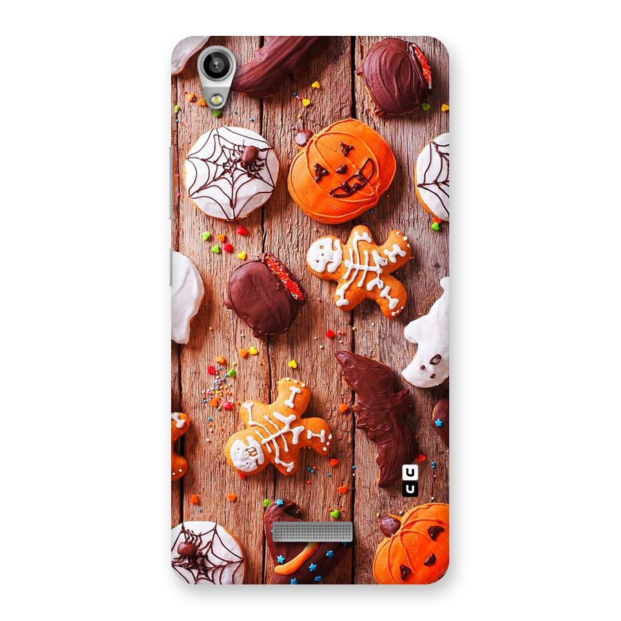 Halloween Chocolates Back Case for Lava-Pixel-V1