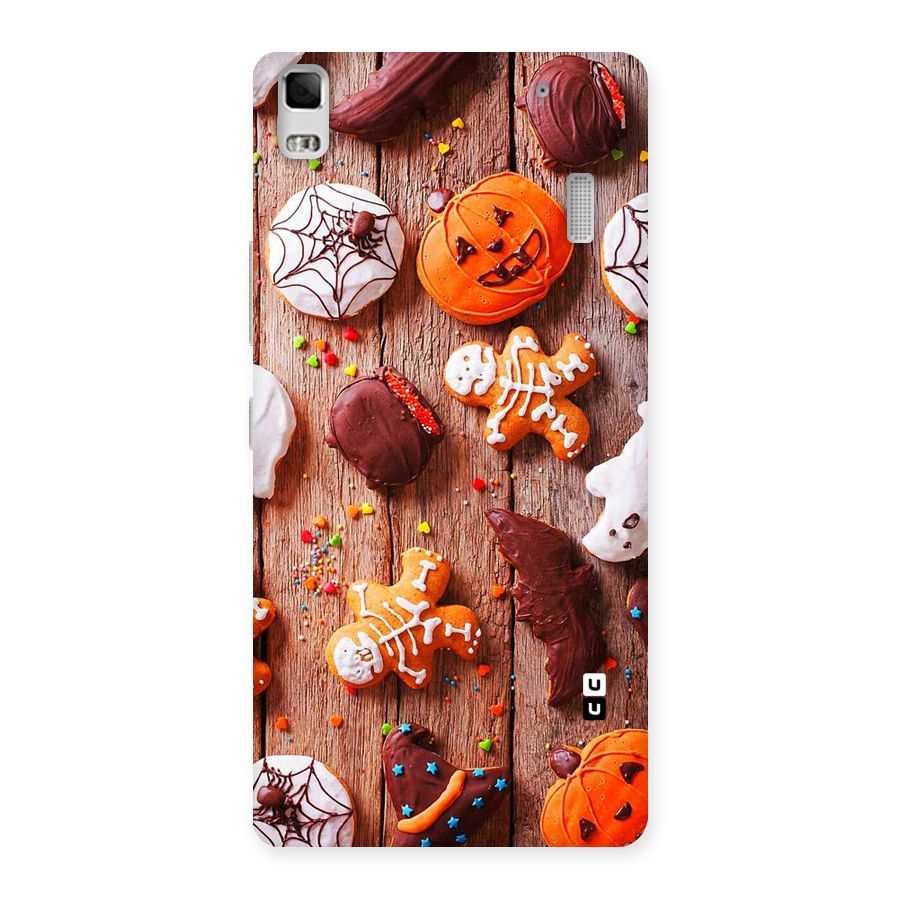 Halloween Chocolates Back Case for Lenovo A7000