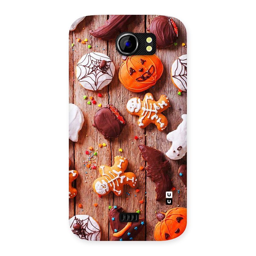 Halloween Chocolates Back Case for Micromax Canvas 2 A110