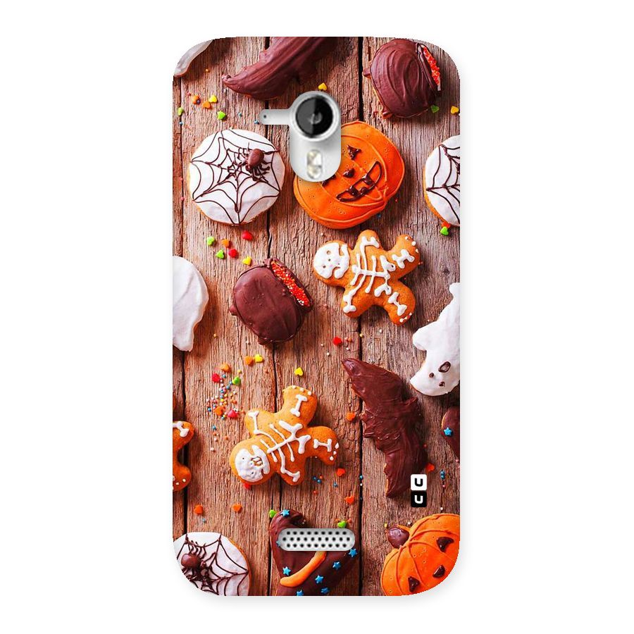 Halloween Chocolates Back Case for Micromax Canvas HD A116