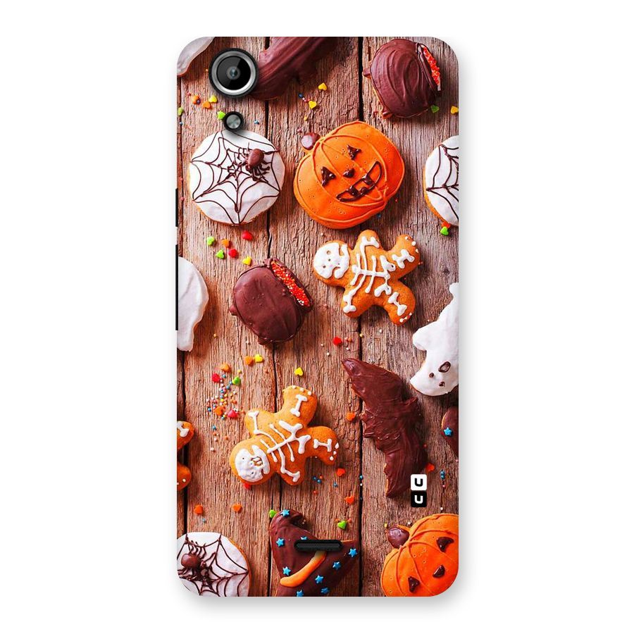 Halloween Chocolates Back Case for Micromax Canvas Selfie Lens Q345