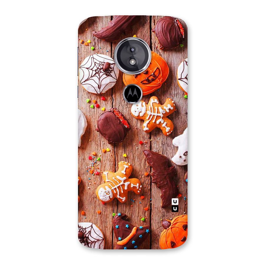 Halloween Chocolates Back Case for Moto E5