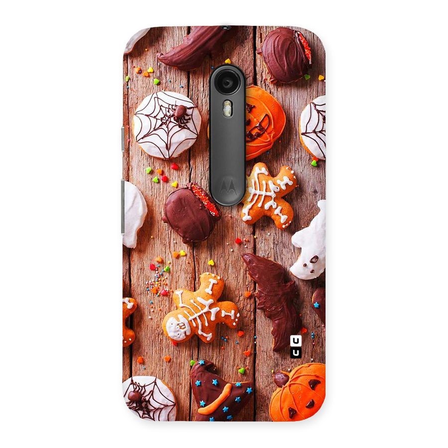 Halloween Chocolates Back Case for Moto G3