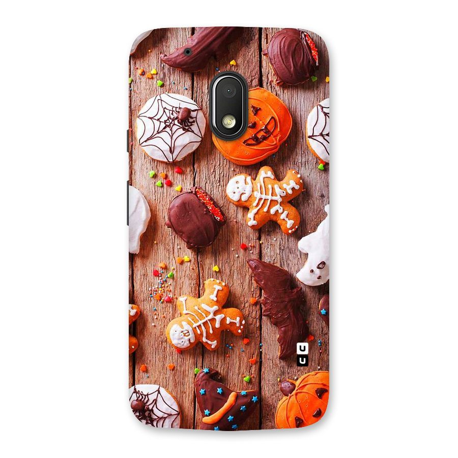 Halloween Chocolates Back Case for Moto G4 Play
