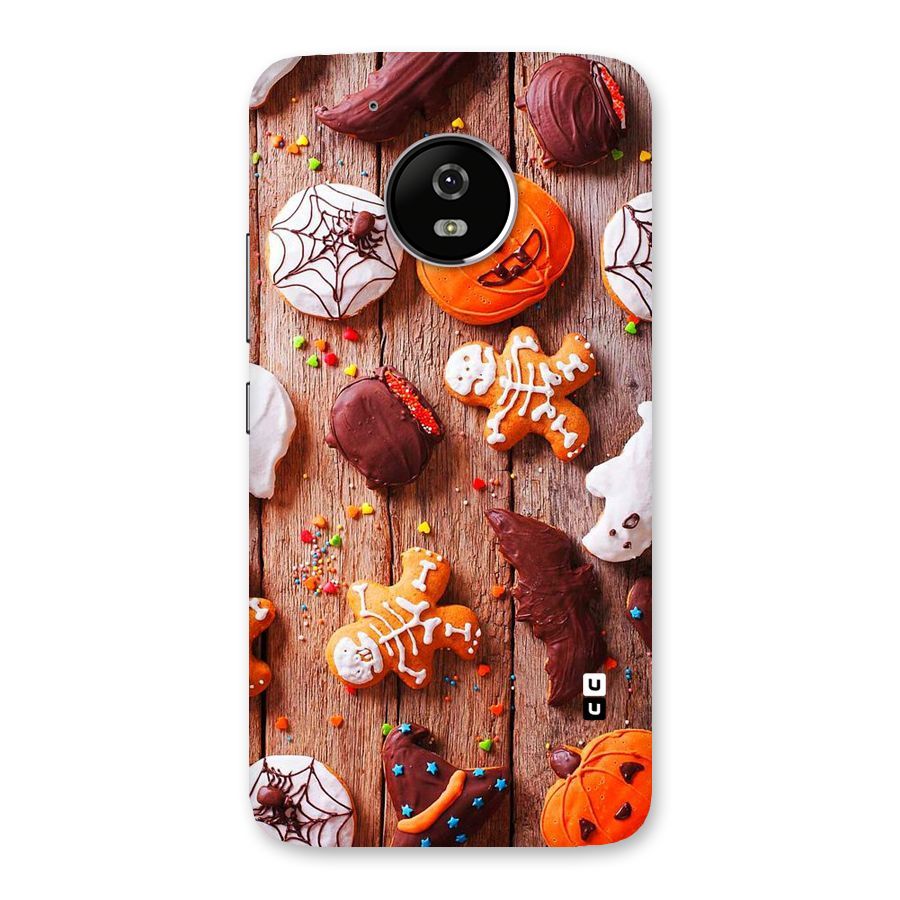 Halloween Chocolates Back Case for Moto G5