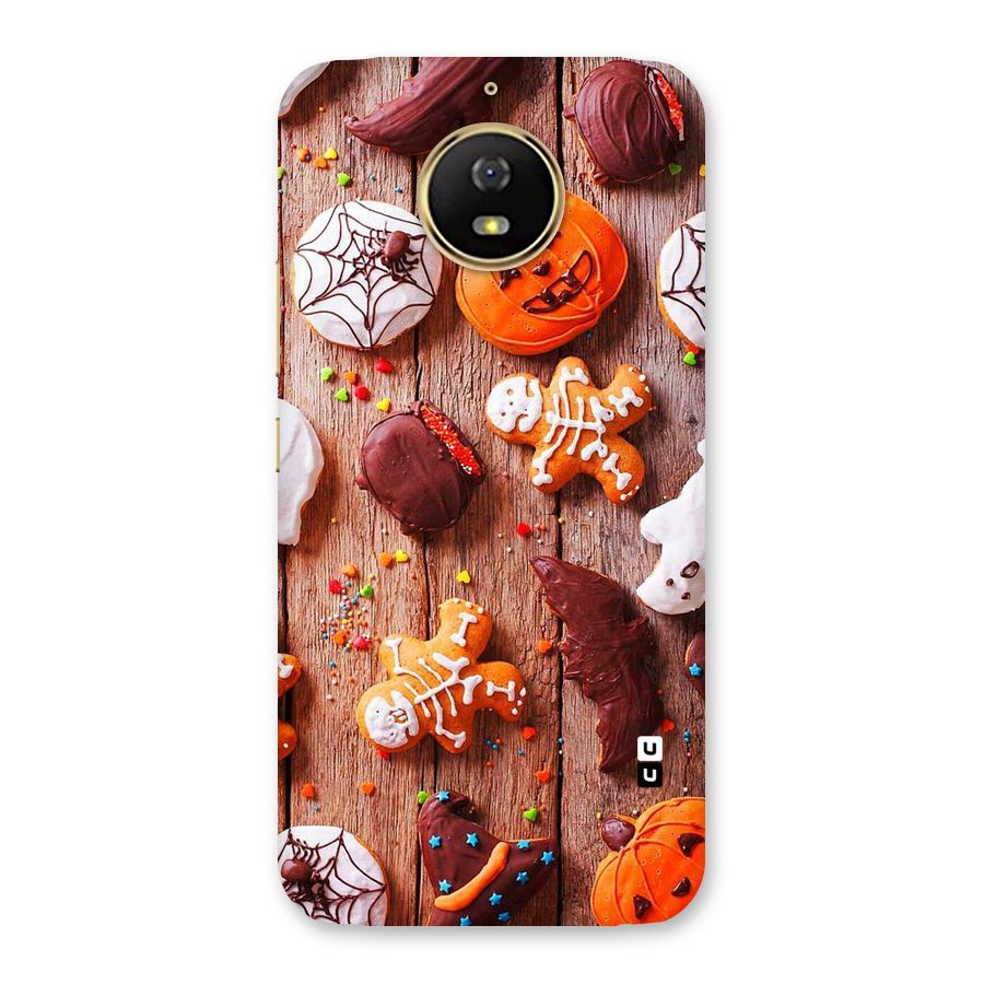 Halloween Chocolates Back Case for Moto G5s