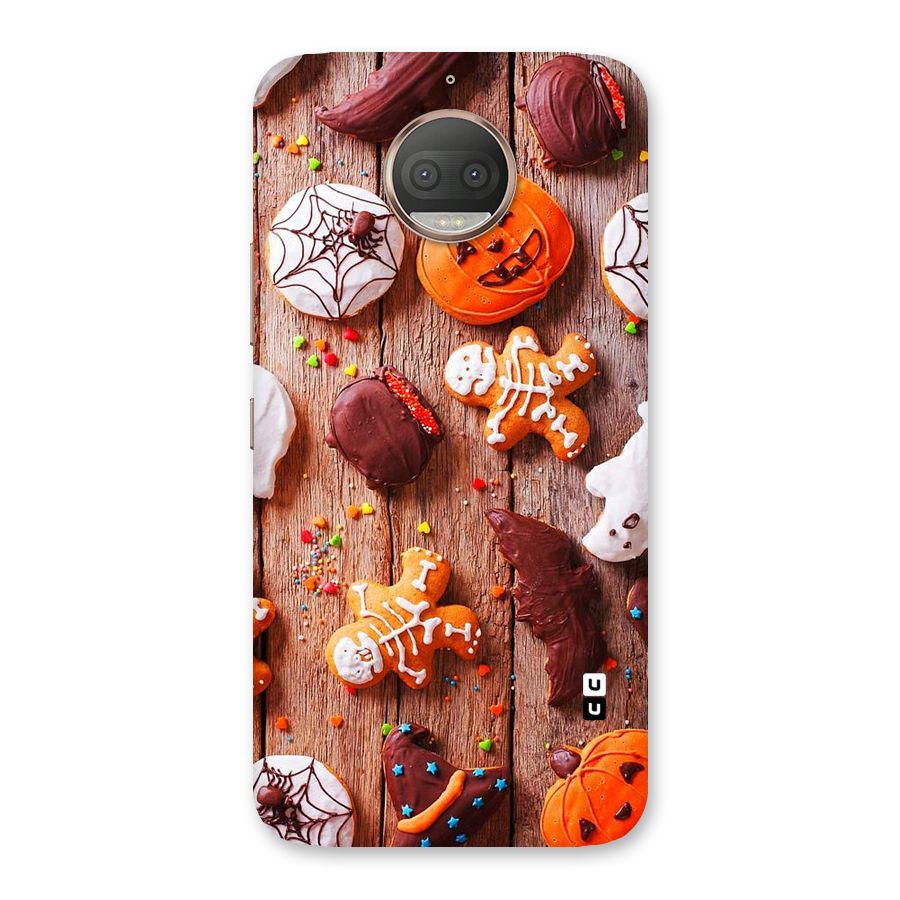 Halloween Chocolates Back Case for Moto G5s Plus