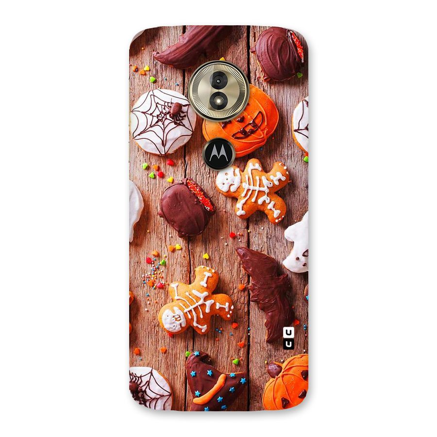 Halloween Chocolates Back Case for Moto G6 Play