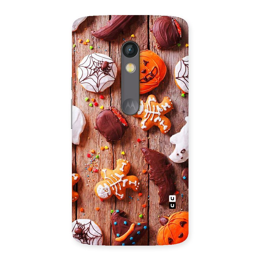 Halloween Chocolates Back Case for Moto X Play