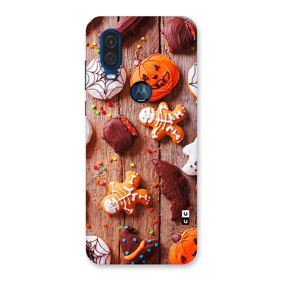 Halloween Chocolates Back Case for Motorola One Vision