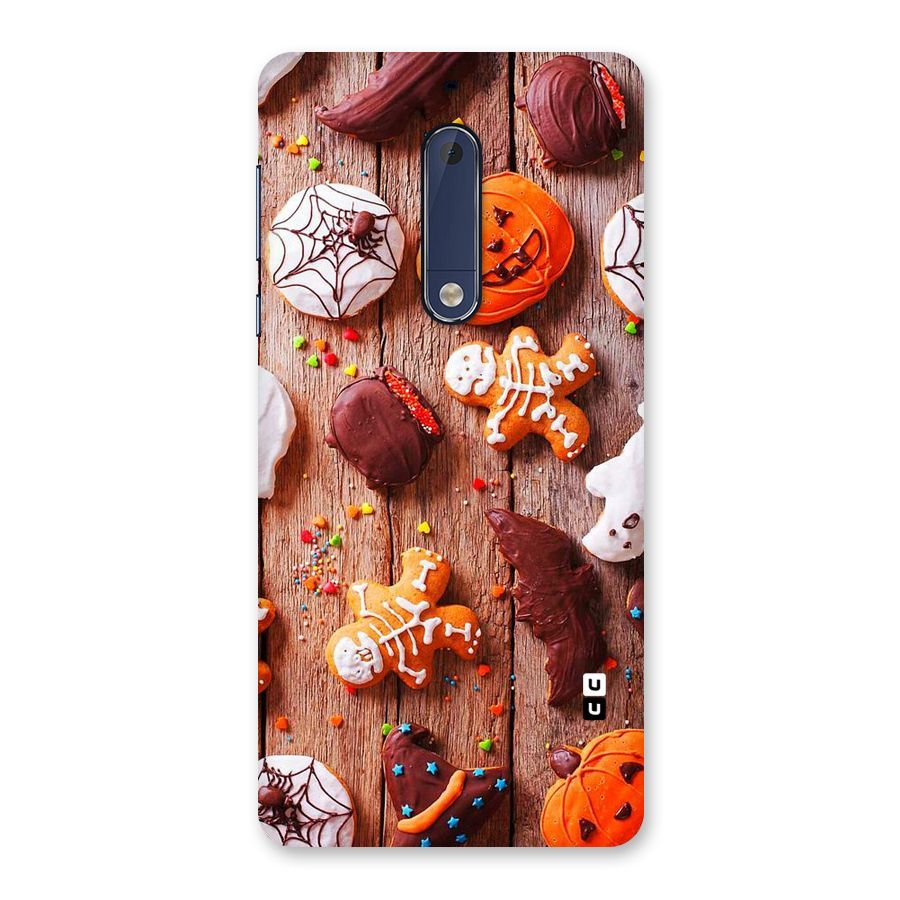 Halloween Chocolates Back Case for Nokia 5