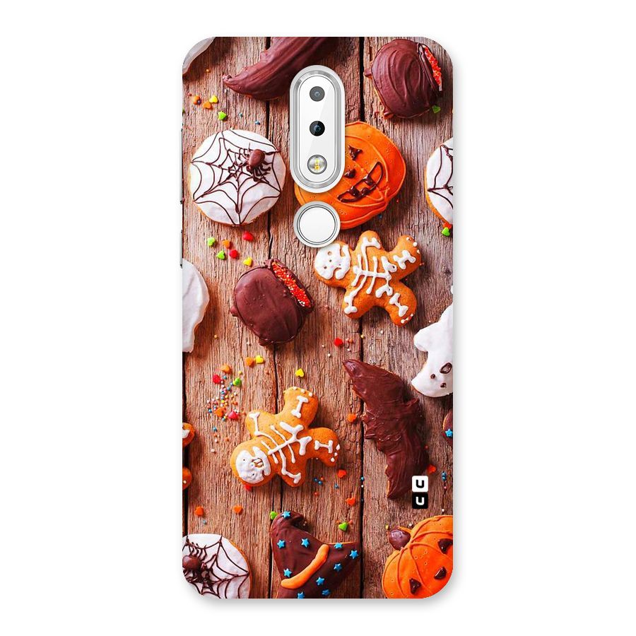 Halloween Chocolates Back Case for Nokia 6.1 Plus