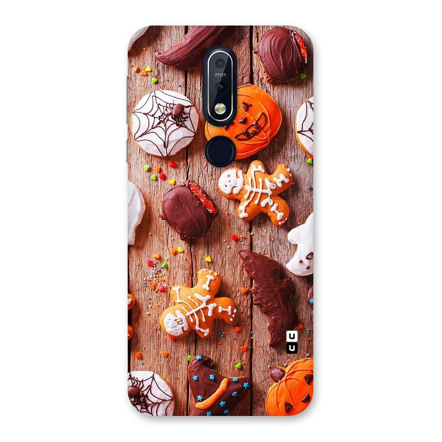 Halloween Chocolates Back Case for Nokia 7.1