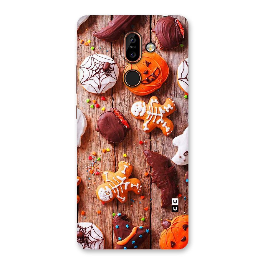 Halloween Chocolates Back Case for Nokia 7 Plus