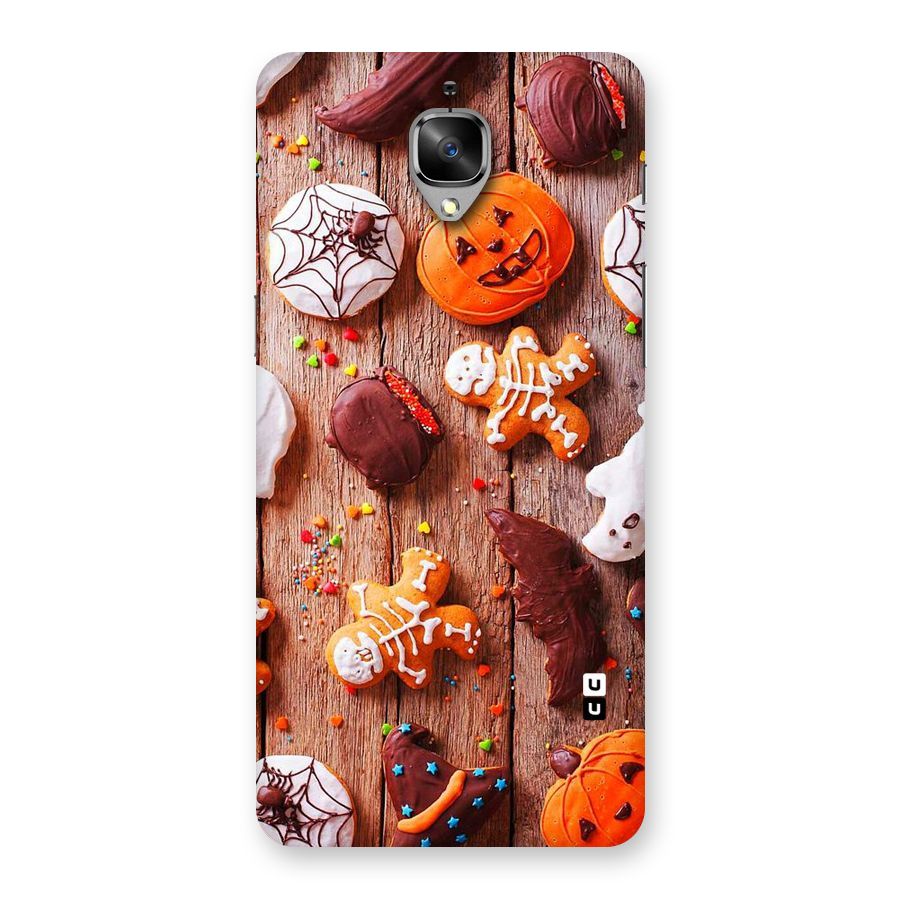 Halloween Chocolates Back Case for OnePlus 3