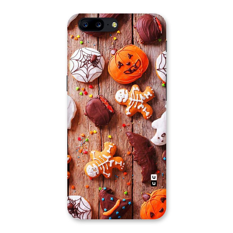 Halloween Chocolates Back Case for OnePlus 5