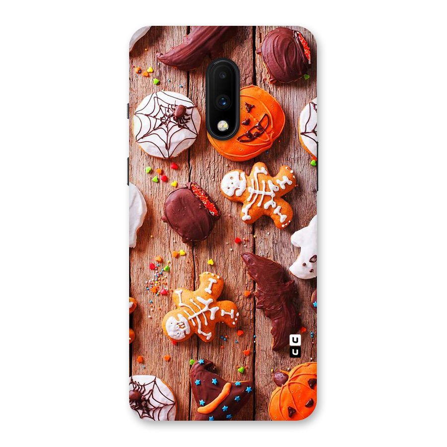 Halloween Chocolates Back Case for OnePlus 7