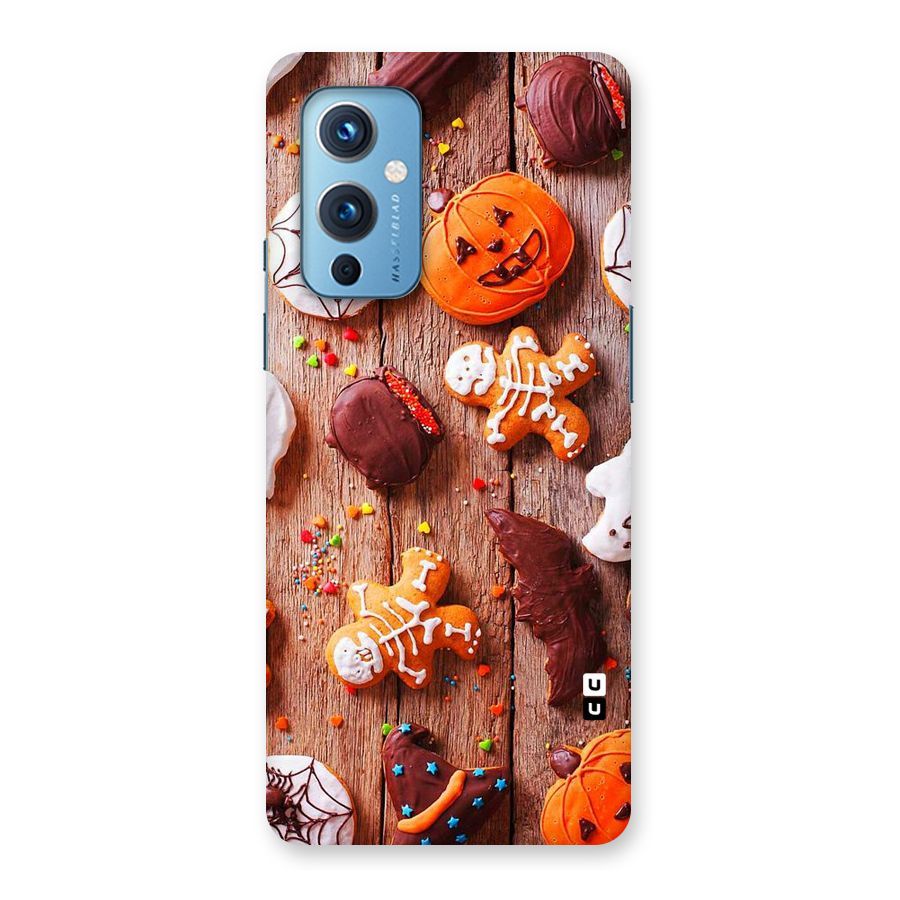 Halloween Chocolates Back Case for OnePlus 9