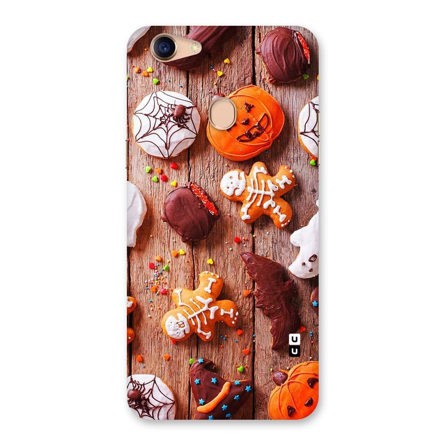 Halloween Chocolates Back Case for Oppo F5 Youth