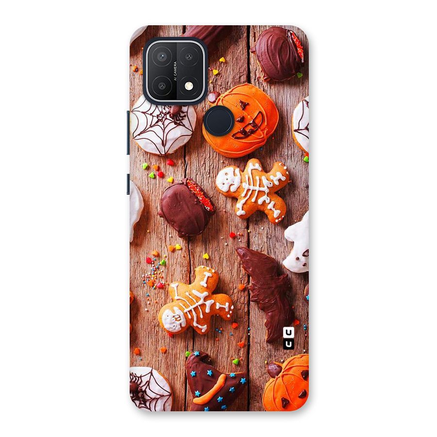 Halloween Chocolates Back Case for Oppo A15s