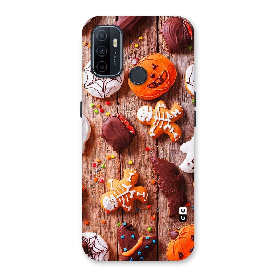 Halloween Chocolates Back Case for Oppo A32