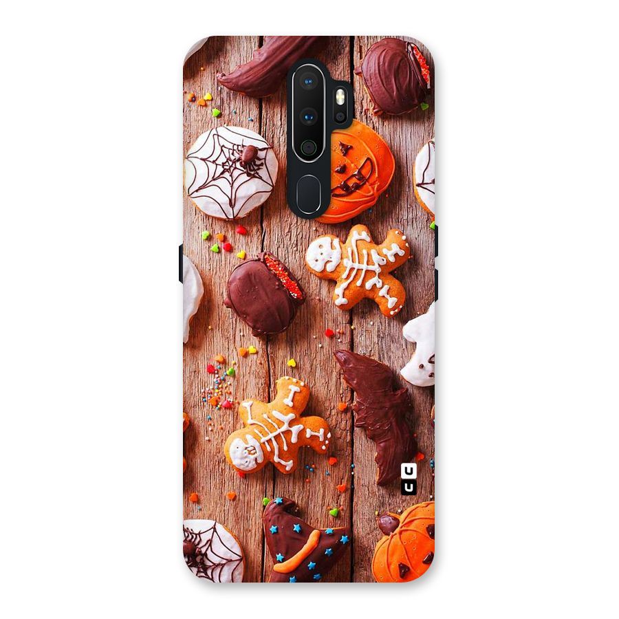 Halloween Chocolates Back Case for Oppo A5 (2020)