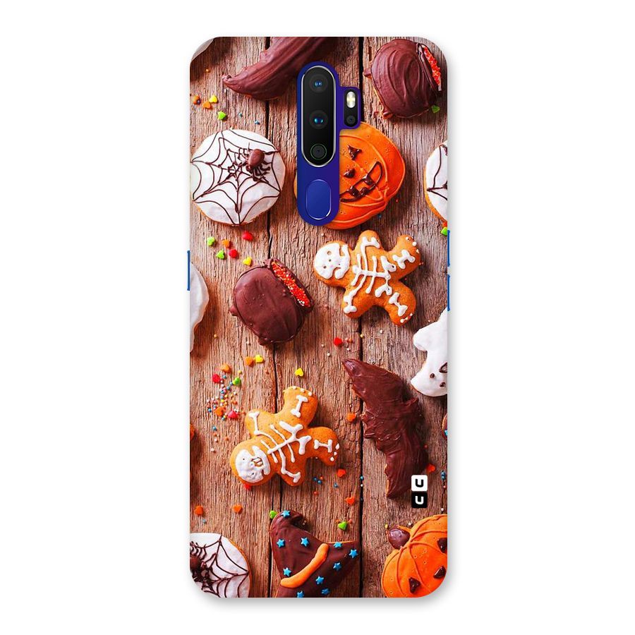 Halloween Chocolates Back Case for Oppo A9 (2020)