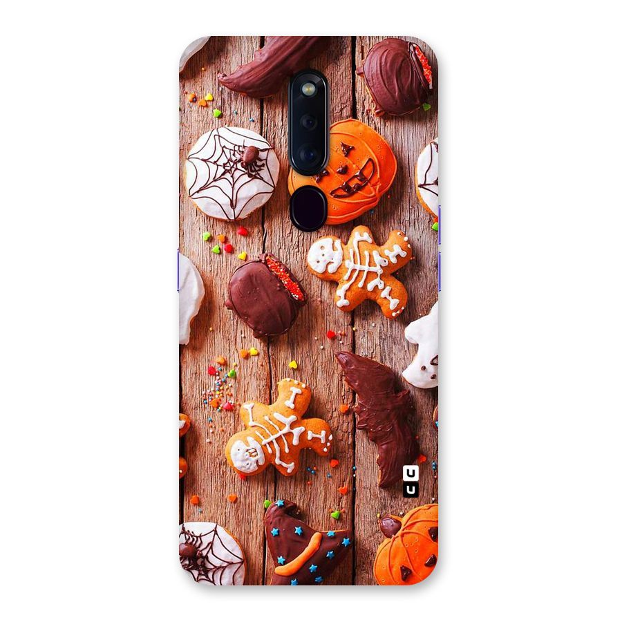 Halloween Chocolates Back Case for Oppo F11 Pro