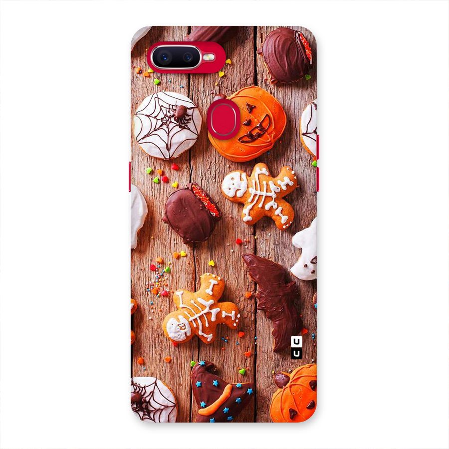 Halloween Chocolates Back Case for Oppo F9 Pro